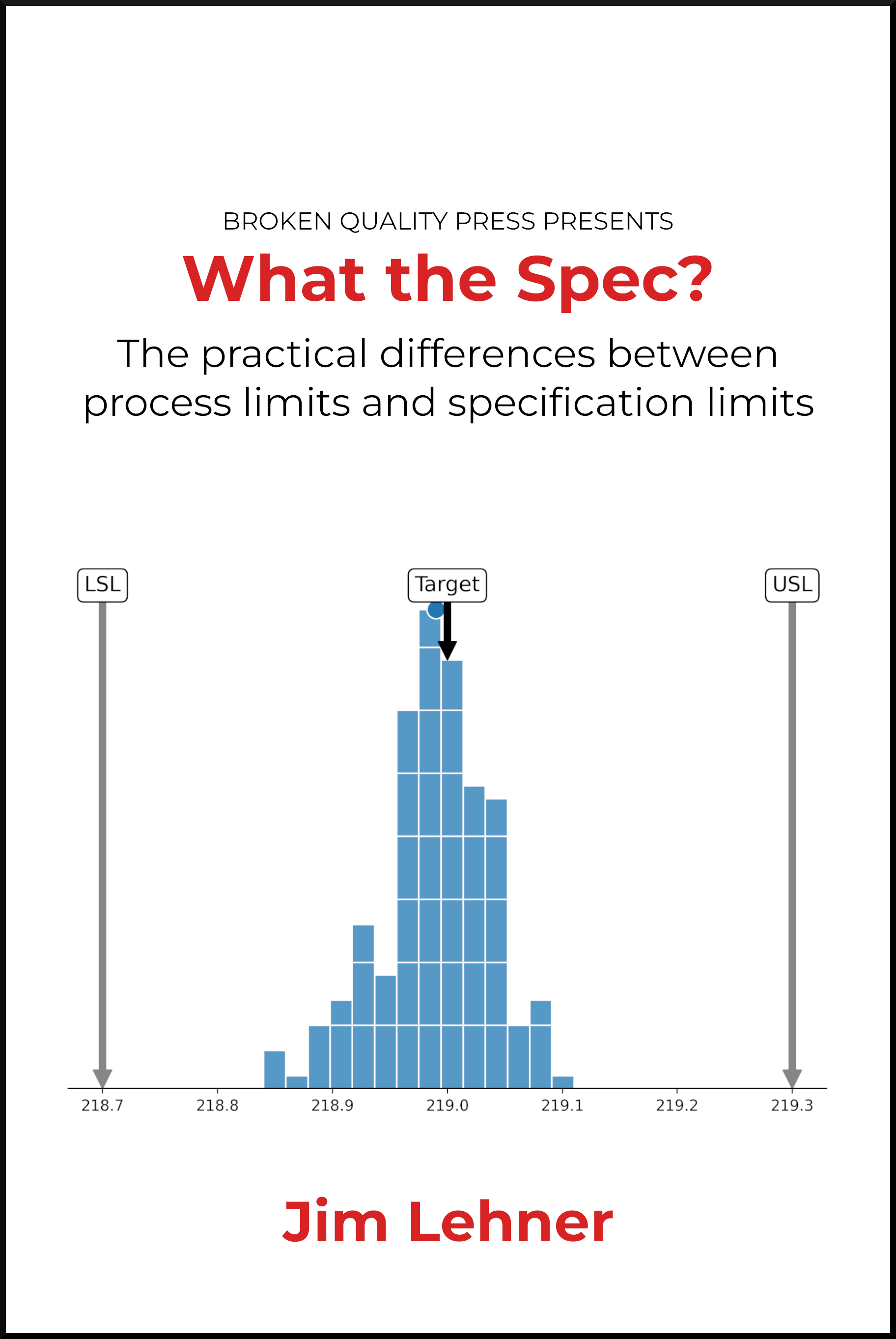 What the Spec? The practical differences
            between process limits and specification limits